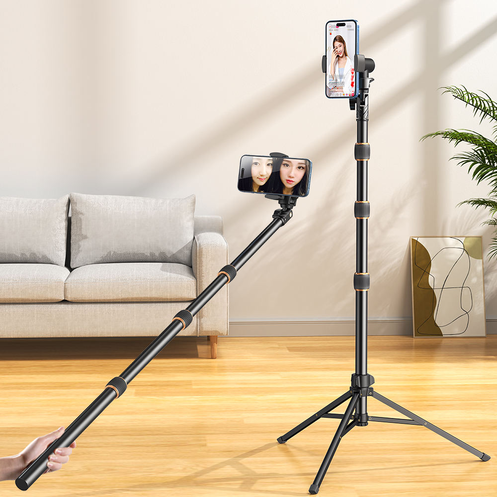 Extendable Selfie Stick with Tripod Stand & Phone Holder product photograph